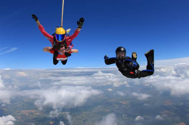 Employees at BECG and Cavendish Advocacy completed a 14,000 ft skydive to raise money in aid of The Brain Tumour Charity.