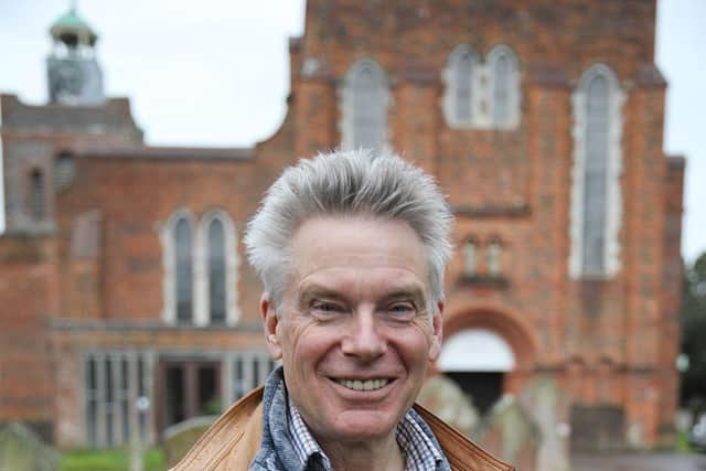 The Rev Henry Kendal at St Peter and St Paul Church, Fareham
