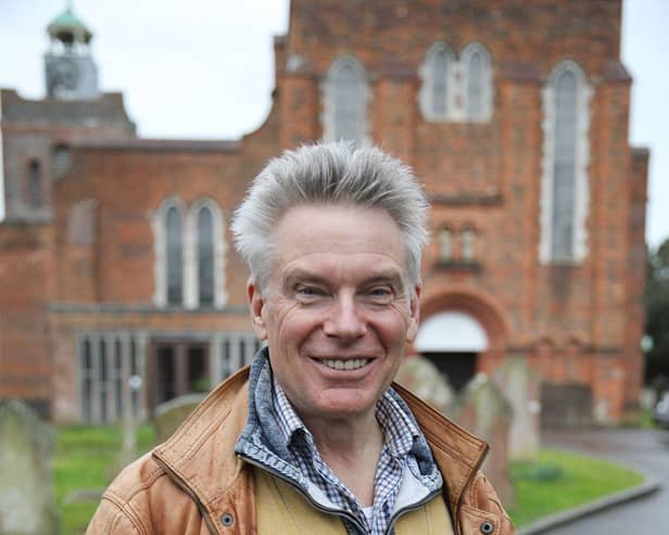 The Rev Henry Kendal at St Peter and St Paul Church, Fareham