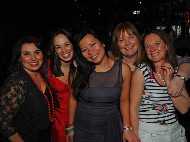 Revellers having a good time at Tiger Tiger in Gunwharf Quays back in the day.