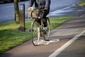 File photo of a Cycle lane. (Photo by Damian Gillie/Construction Photography/Avalon/Getty Images)