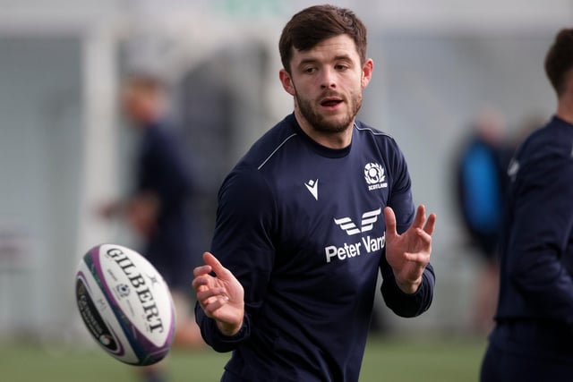 16.Stuart McInally, 17. Pierre Schoeman, 18. WP Nel, 19. Sam Skinner, 20. Magnus Bradbury, 21. Ben White, 22 Blair Kinghorn (pictured), 23 Sione Tuipulotu.