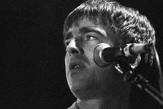 Noel Gallagher in Bournemouth in 1995