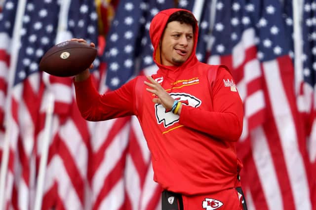 Patrick Mahomes of the Kansas City Chiefs. Picture: Jamie Squire/Getty Images)