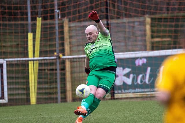 Steve Mowthorpe is expected to be back in goal for AFC Portchester this weekend after injury as temporary stand-in stopper Konrad Szymaniak returns to Saturday's opponents Baffins Milton Rovers Picture: Alex Shute
