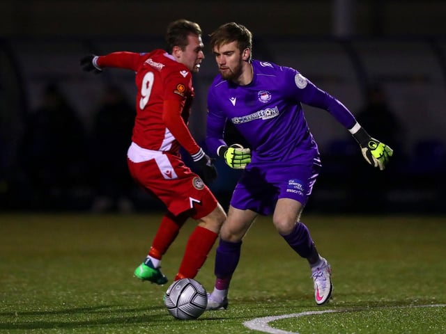 Been a prolific season for the 26-year-old in the National League South for Hungerford, hitting 26 goals so far. (Photo by Dan Istitene/Getty Images)