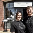 Jemma and Luke Wainwright from Warsash, officially opened Salt & Sage Bistro in West Street, Fareham, on Monday, May 5, 2025.   Picture: Sarah Standing (060525-2924)