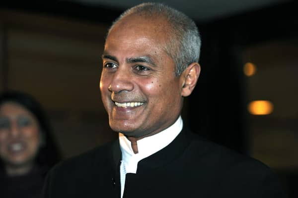 George Alagiah, BBC newsreader

British newsreader, journalist and television news presenter, George Alagiah, arrives to attend the The Asian Awards, at the Grosvenor House Hotel in central London on October 26, 2010. The awards recognise and reward exemplary achievements across 11 categories, from business to sport, and are open individuals born in, or with direct family origins in, India, Pakistan, Sri Lanka or Bangladesh.   AFP PHOTO / CARL COURT (Photo credit should read Carl Court/AFP via Getty Images)