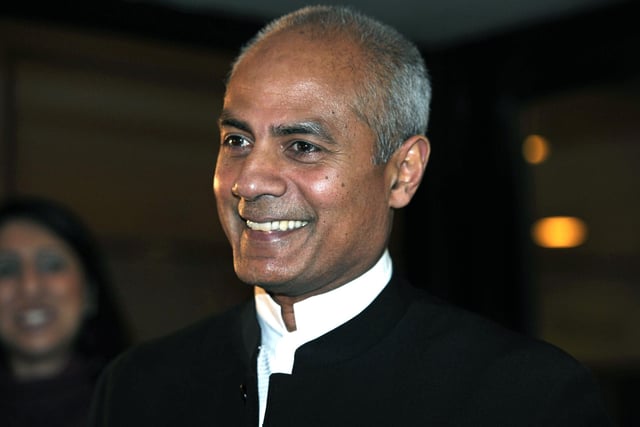 British newsreader, journalist and television news presenter, George Alagiah. Photo: Carl Court/AFP via Getty Images