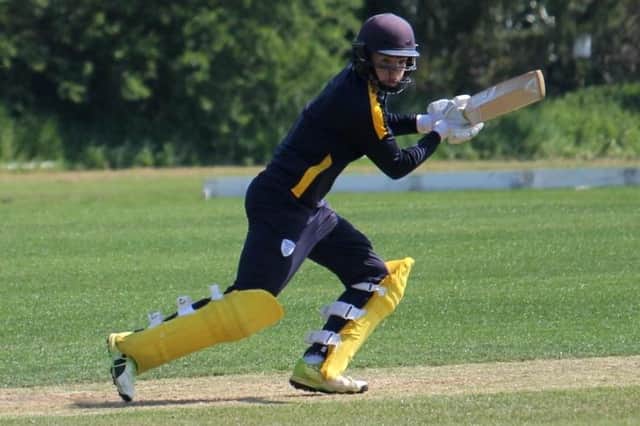 George Metzger hit an unbeaten 92 for Basingstoke & North Hants against Portsmouth.