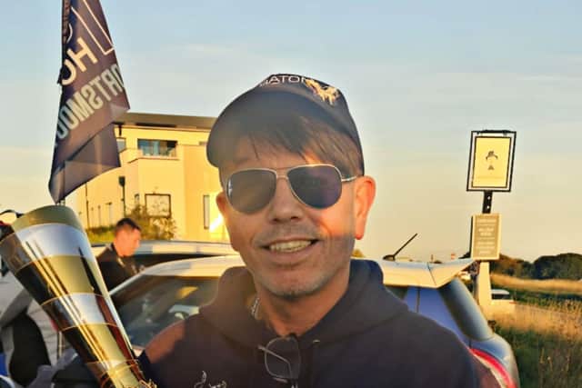 Richard 'Ricky' Palmer - a baton bearer for The Baton of Hope (Portsmouth?