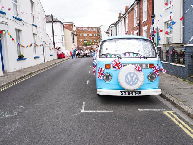 The Wilton Terrace VE Day street party. Picture: Alec Chapman