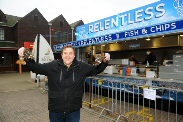 Relentless Steak and Lobster House owner Scott Matthews.
Picture: Sarah Standing (040321-4180)