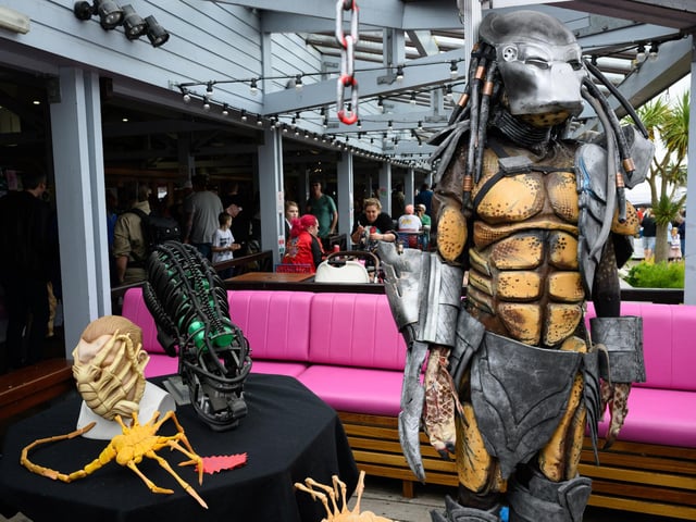 Pictured is: Alien ModelsPicture: Keith Woodland (080621-31)
