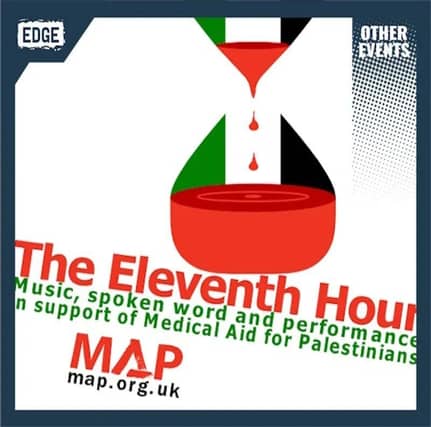 Poster for event