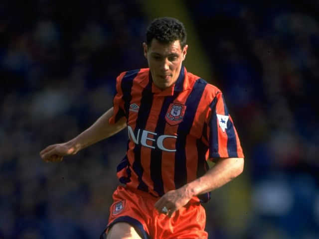 Brett Angell came through Pompey's ranks as a central defender, without ever playing a match. However, after being released, he scored more than 200 career goals. Snapped up by Cheltenham in the summer of 1987, he was converted into a striker and finished the 1987-88 season as the Conference's leading scorer. That subsequently earned Angell a move to First Division Derby, although he never played. However, he would later feature for both Everton and Sunderland in the Premier League. A prolific career also included Stockport, Southend, West Brom, Walsall, Port Vale and QPR, while he totalled four promotions. Picture: Anton Want/Allsport