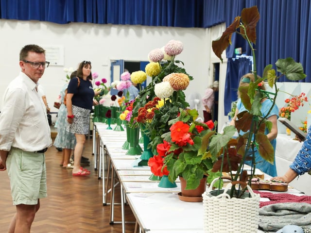The Purbrook Horticultural Society Summer Show on Sunday, August 17.
