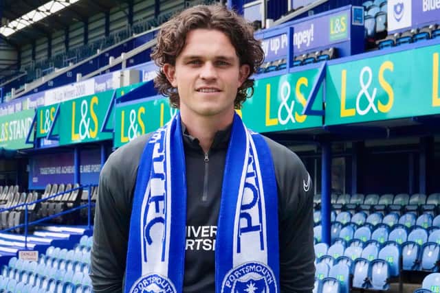 Rasmus Nicolaisen. Picture: Portsmouth FC