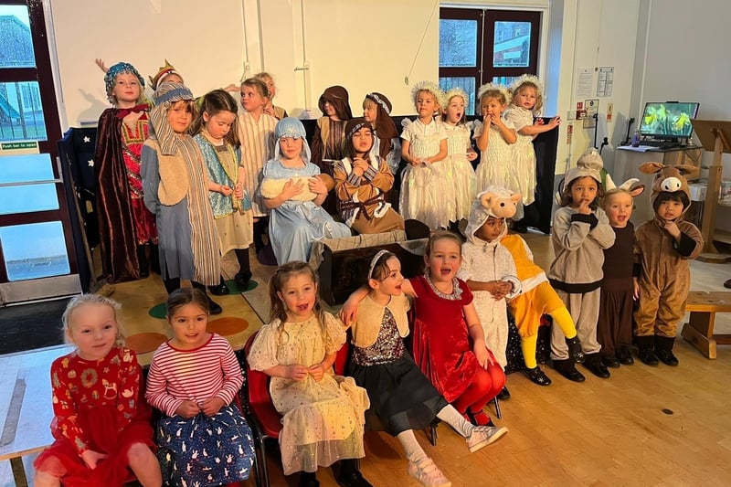 Students at Portsmouth High School, Southsea, celebrated the festive season with a traditional nativity. Picture: Submitted