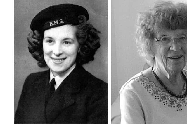 Mo Wickenden, a 97-year-old former WREN based at Gosport, who will be celebrating VE Day this Friday.