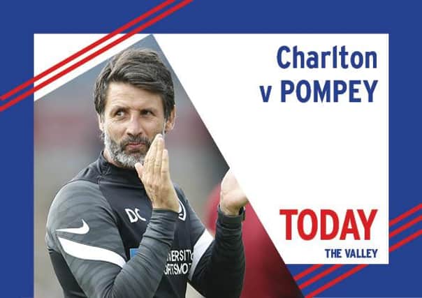 Pompey head to Charlton today in League One