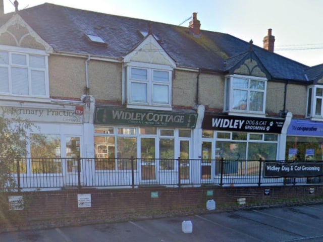 Widley Cottage at 80 London Road, Waterlooville was rated five on November 23.