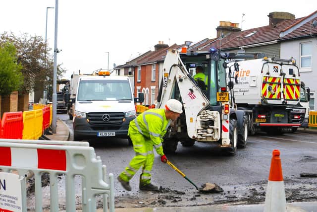 A project to upgrade the gas network in Eastney Road will now finish early thanks to successful partnership working
