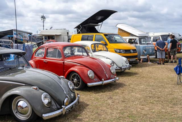The Beach Dubbin' Volkswagen fiesta on Southsea Common last year.