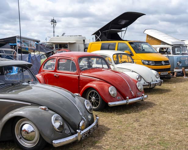 The Beach Dubbin' Volkswagen fiesta on Southsea Common last year.