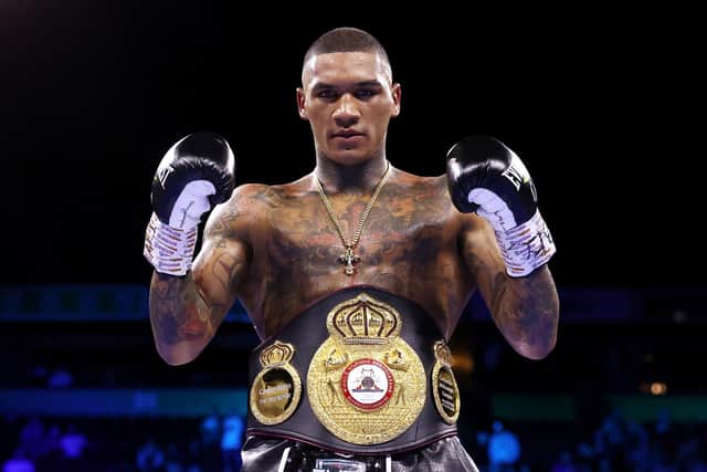 Conor Benn is not looking at a fight with Pompey's Mikey McKinson - at least for now Picture: Alex Livesey/Getty Images