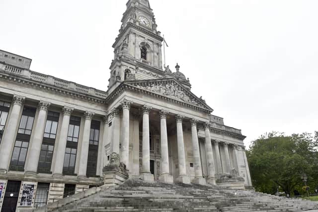 Portsmouth City Council meetings will be held at the Guildhall to discuss the purchase of 800 new council houses. Picture: Sarah Standing (310723-7331).