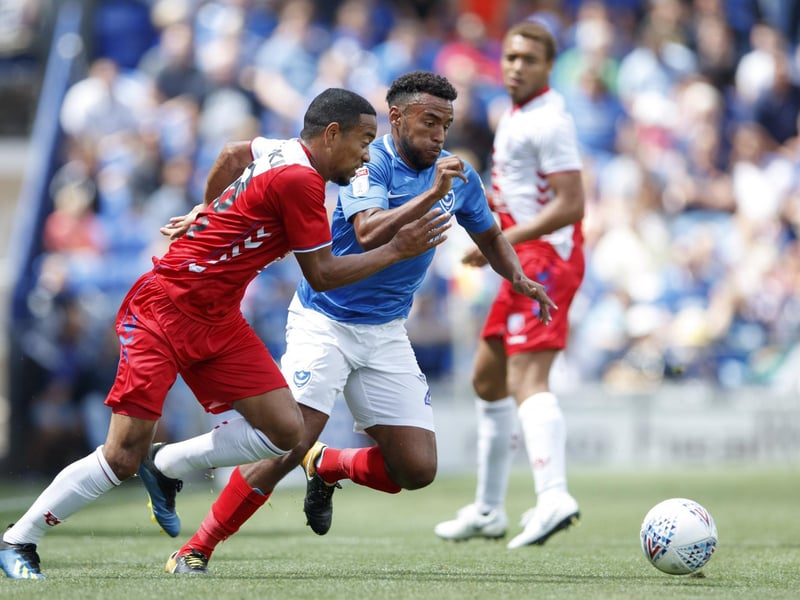 Anton Walkes was Pompey’s goalscorer in a 1-1 draw with Dutch side FC Utrecht, watched by 4,299. Kenny Jackett’s men had new signings Lee Brown, Craig MacGillivray, Tom Naylor and Ronan Curtis in their side for a season which would, ultimately, see them win the Checkatrade Trophy and lose in the League One play-off semi-finals to Sunderland.