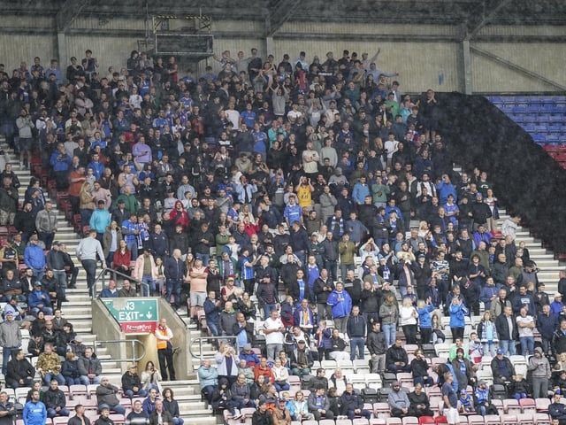 1,601 Blues supporters made the trip to Wigan