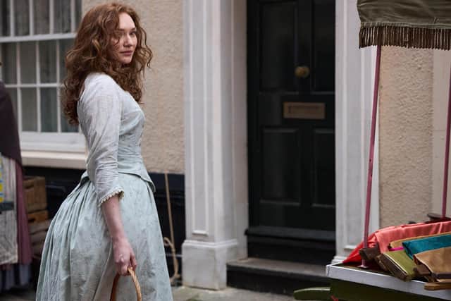 Louisa (Eleanor Tomlinson) in The Forsytes (Picture: Channel 5/Mammoth Screen/Sean Gleason)