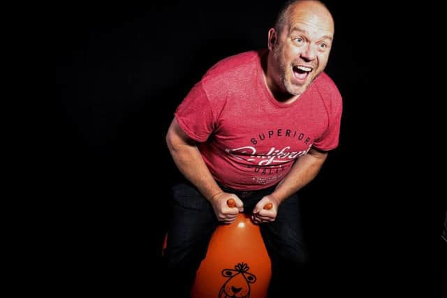 Comedian James Alderson from Waterlooville