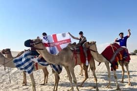 Blues fans are proudly representing their city and football club at the Qatar World Cup