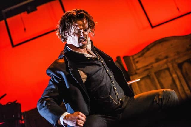 The Strange Case of Dr Jekyll and Mr Hyde by Blackeyed Theatre.
Blake Kubena as Hyde. Photo by Alex Harvey-Brown