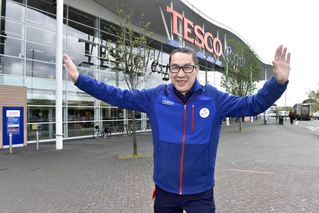 Will Man, 60, from Drayton is retiring from Tesco in Havant after 44 years Picture: Sarah Standing (280423-2746)