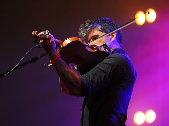 Seth Lakeman entertained the crowds at Wickham Festival.Picture: Sarah Standing (020824-3301)