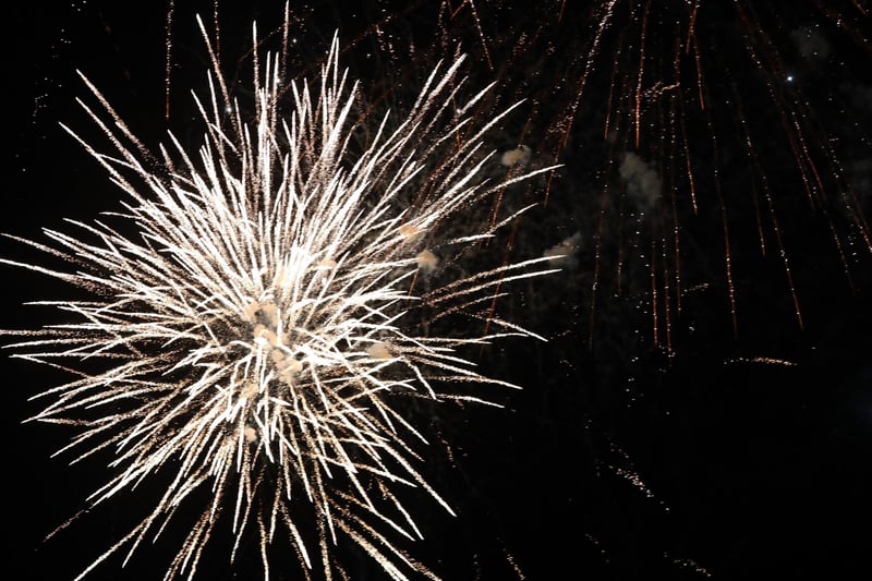 Portsmouth City Council's firework display on Southsea Common
Picture: Chris Moorhouse (jpns 011123-57)