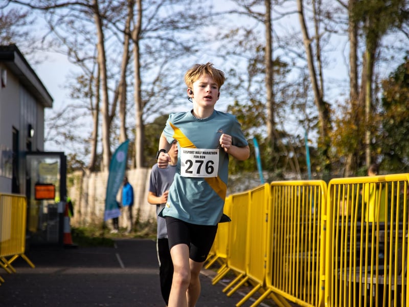 Thousands arrived in Gosport on Sunday morning for the Gosport Half Marathon, complete with childrens fun runs.Pictured - General action from the Childrens Fun RunsPhotos by Alex Shute