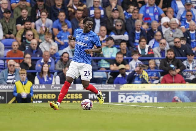 Pompey are desperate to offload Abdoulaye Kamara after a disastrous 11 months. Picture: Jason Brown/ProSportsImages