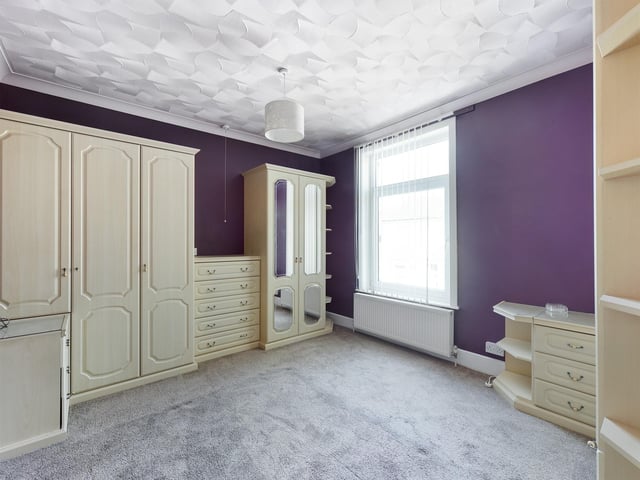 This three-bedroom terraced house is on the market for £250,000. It is listed by Chinneck Shaw.