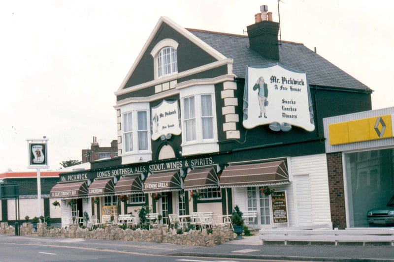 Sharing the name of a character in Portsmouth-born Charles Dickens' novel The Pickwick Papers, this pub was in Milton Road. After a long history it served its last pints in October 2017 and it has now been demolished and is an empty space.