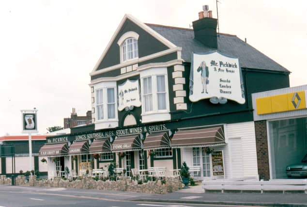 Sharing the name of a character in Portsmouth-born Charles Dickens' novel The Pickwick Papers, this pub was in Milton Road. After a long history it served its last pints in October 2017 and it has now been demolished and is an empty space.