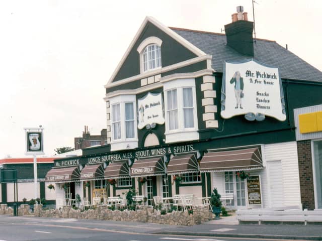 Sharing the name of a character in Portsmouth-born Charles Dickens' novel The Pickwick Papers, this pub was in Milton Road. After a long history it served its last pints in October 2017