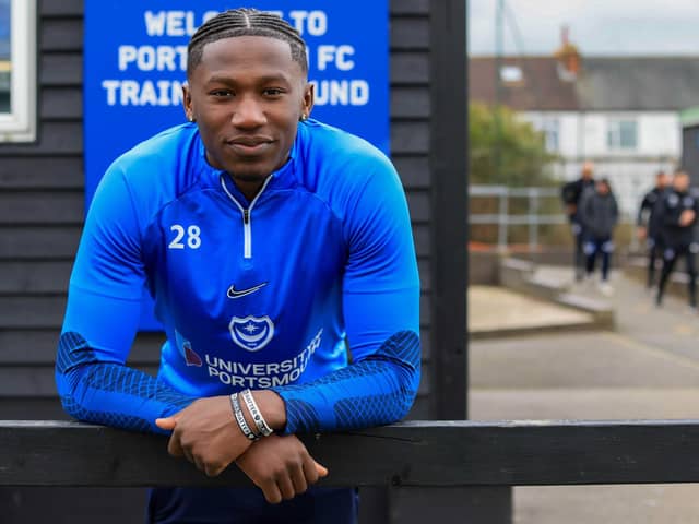 Manchester United's Di'Shon Bernard has joined Pompey on loan for the rest of the season. Picture: Portsmouth FC