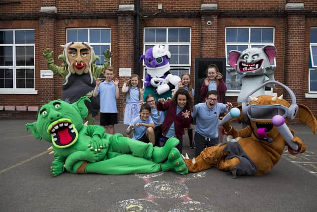 Meet the Lurking Trolls! This gruesome gang aims to teach children in Portsmouth how to spot and defeat dangers online

Pupils from Lyndhurst Junior School take on the lurking trolls
