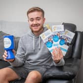 Tom Ingram set up the Karen Ingram Foundation 12 years ago in memory of his mum who died from Non Hodgkins Lymphoma.

Pictured: Tom Ingram at his home in Cosham on 21 August 2020.

Picture: Habibur Rahman