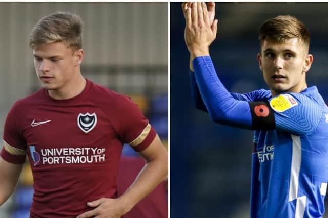 Dan Gifford, left, and Alfie Bridgman have been handed third-year deals